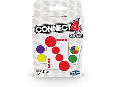 $5.69, Was $9.45, 39% Off! Hasbro Connect 4 Card Game dealfomo
