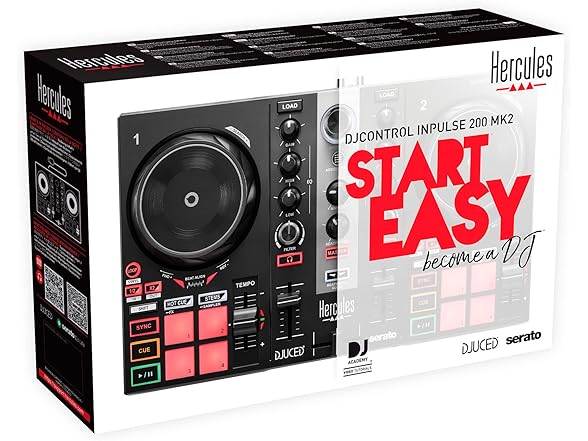  Hercules DJ Controller, Black (4780940)