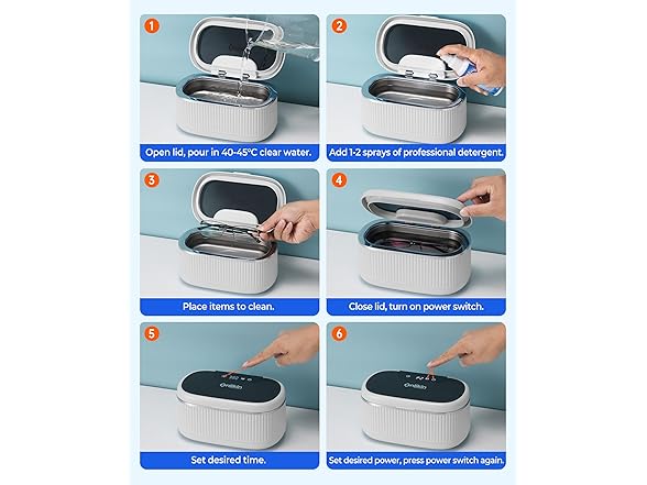 Onlikin Ultrasonic Jewelry Cleaner