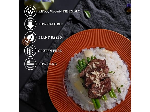 YUHO Shirataki Konjac Keto Rice