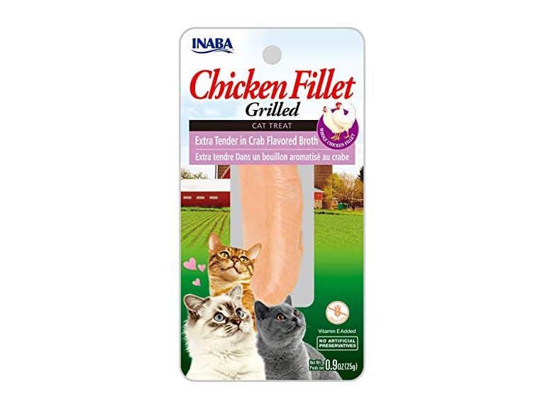 INABA USA553A-1/12/2026 0.9 oz Tender Chicken in Crab