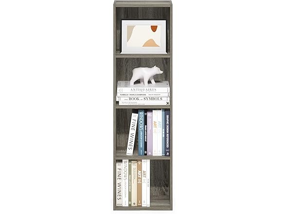 Furinno PASIR Book Shelf, 4-Tier