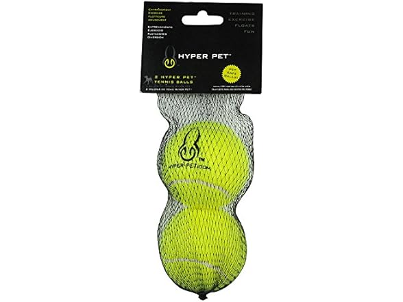 Hyper Pet Tennis Balls for Dogs; Pet Saf