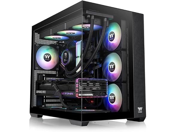 Thermaltake View 380 TG ARGB Black ATX