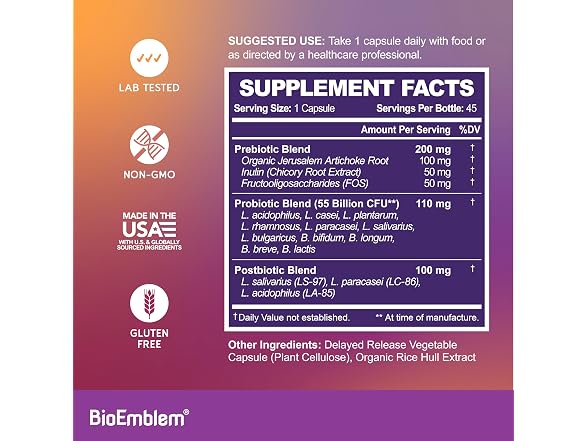 Probiotics with Prebiotics for Women