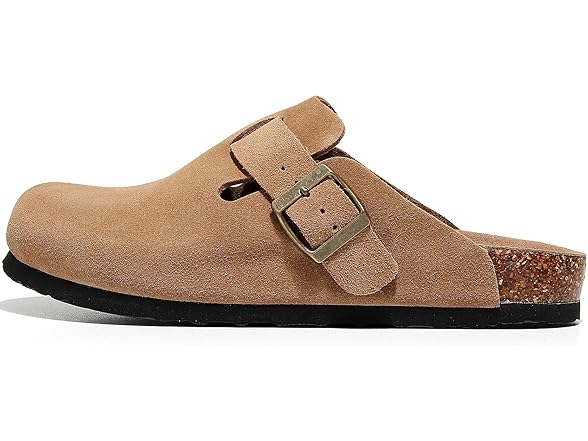 INTINEXT Men's and Women's Suede Clogs