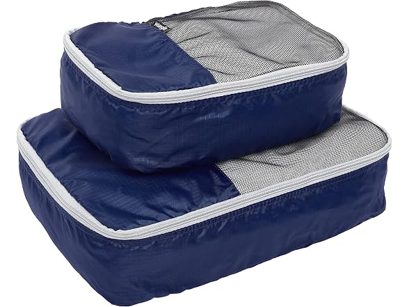 Wrangler 4 Piece Miami Luggage and Packing Cubes Set