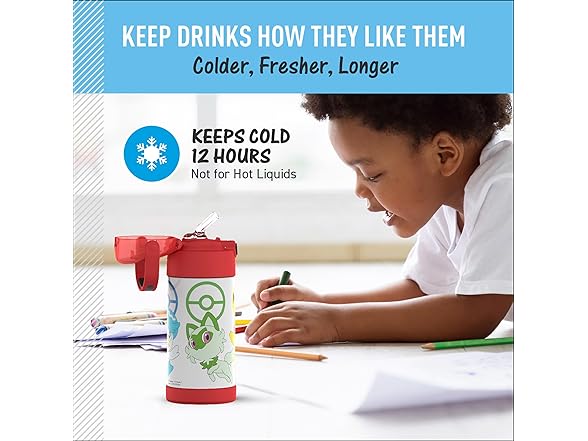 THERMOS THERMOS FUNTAINER Water Bottle with Stra