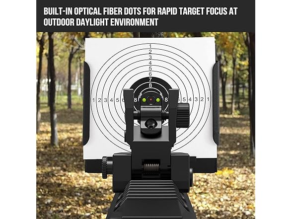 VOTATU V2 Fiber Optic Iron Sights