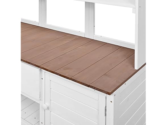 Merax Solid Fir Wood Potting Bench, 50.2"