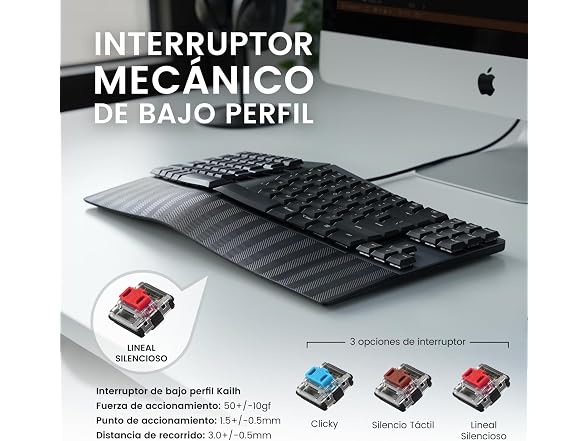 Perixx PERIBOARD-335RD ES Teclado