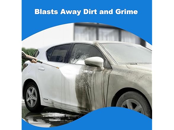 5000 PSI 2.8 GPM High Power Electric Pressure Washer