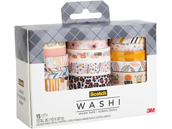 Scotch Washi Tape, Sunset Design