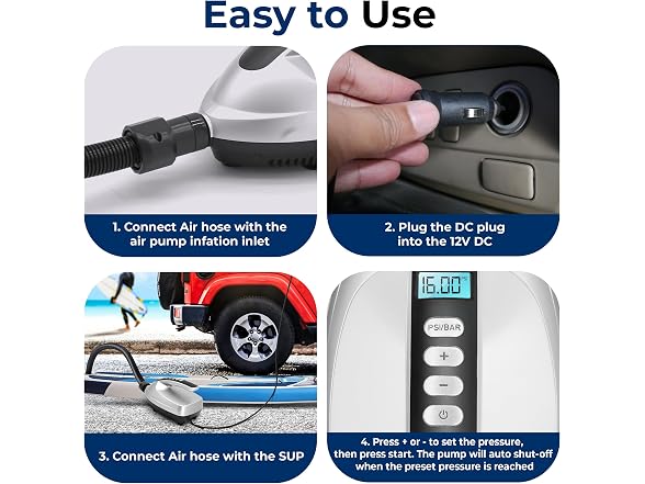 Paddle Board Electric Pump