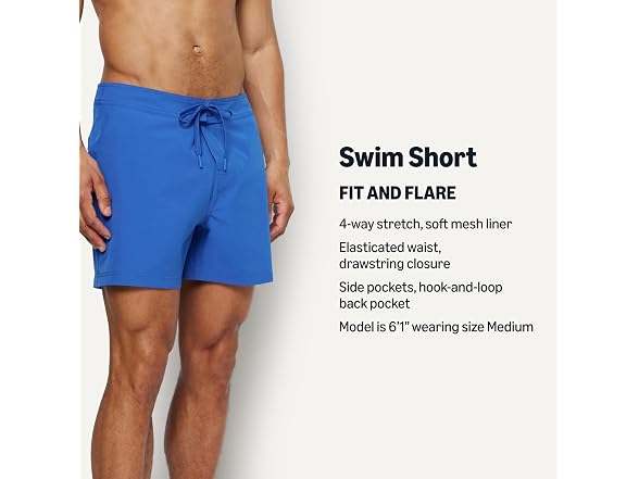 Amazon Essentials Men Swim Board Short