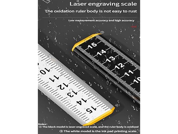 Generic CON-57 4Pcs Ceiling and Floor Tile Ruler