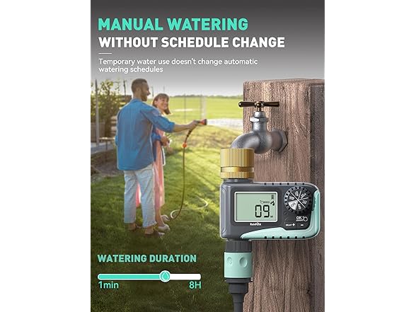 RAINPOINT 2 Pack Sprinkler Timer