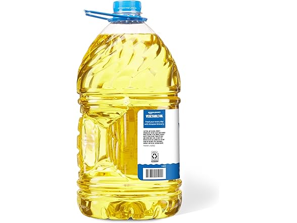 Amazon Grocery, Vegetable Oil, 128 Fl Oz