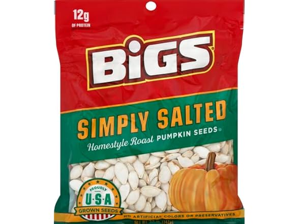 BIGS Pumpkin Seeds, Simply Salted Homestyle 5 oz