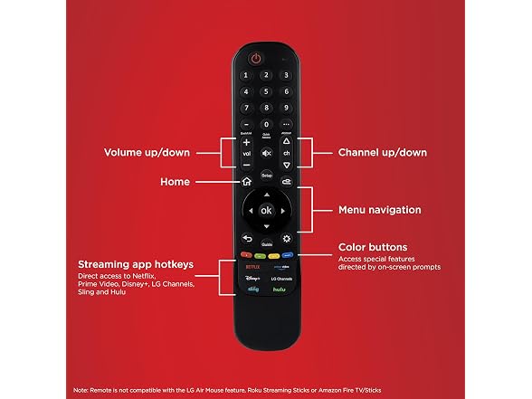 UltraPro LG Universal TV Remote Control