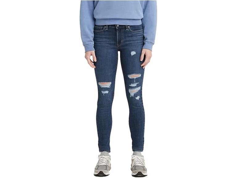 Levis Womens 501 Skinny Jeans - Gallery 15