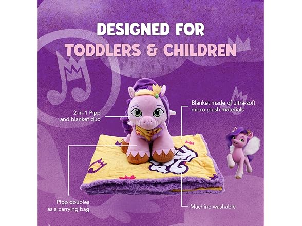 My Little Pony Pipp Blankie Bestie