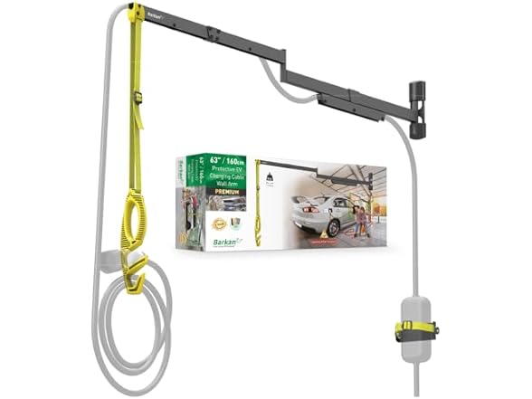 Barkan EV160WM2 63" EV Charging Cable Wall Arm