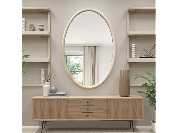 Howard Elliott Collection Solace Oval Mirror