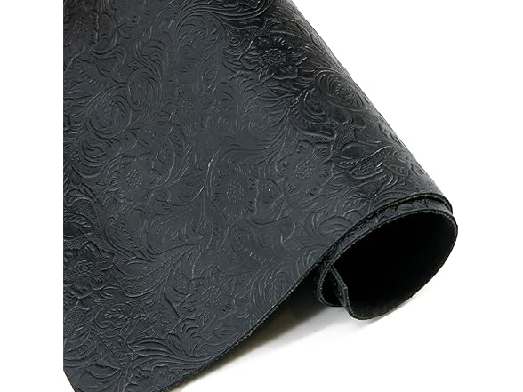 QMYBROW Bump Texture Tooling Leather Sheets