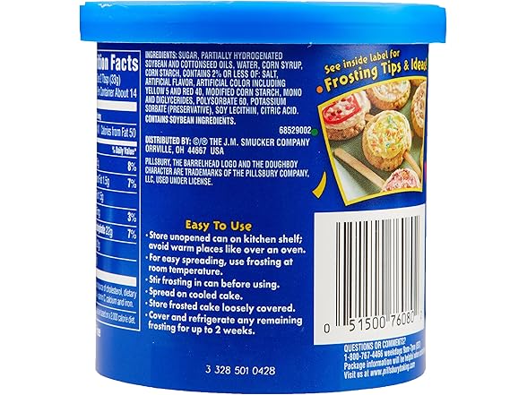 Pillsbury Pillsbury Creamy Supreme Frosting, Vanil