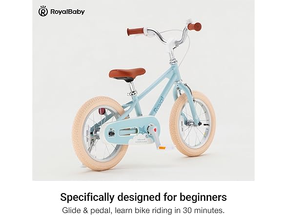 RoyalBaby EZ Kids 12 Inch Balance to Pedal Bike