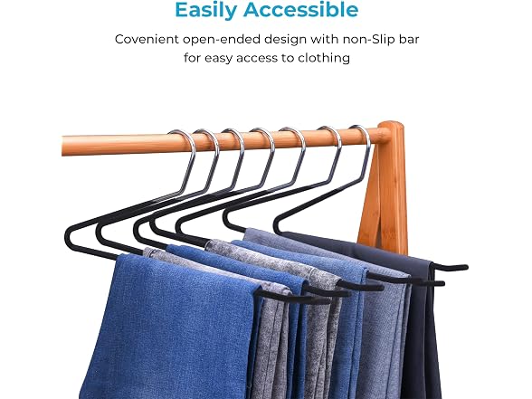 CROS 20 Pack Non-Slip Pants Hangers