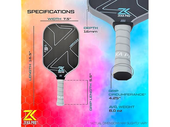 T700 Carbon Fiber Pickleball Paddle 16mm