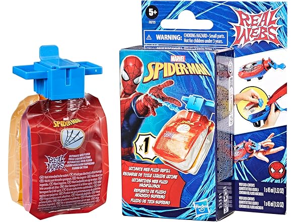 Hasbro Marvel Spider-Man Real Webs Ultimate Web Fluid