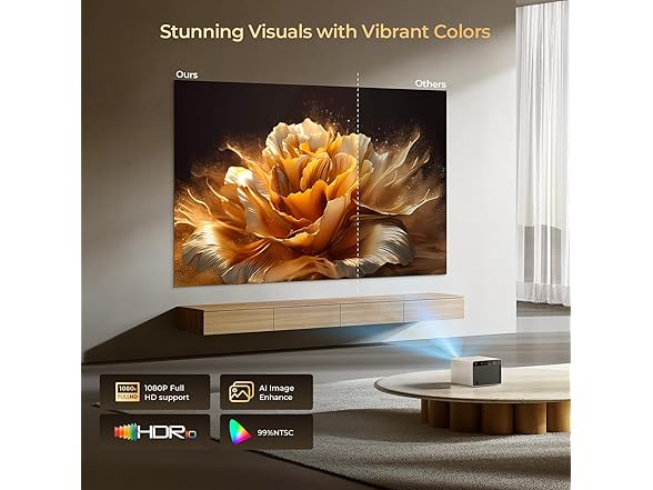 KOGATA Smart Mini Projector | 1080P