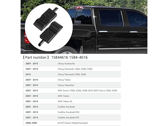 SOYATER Front Or Rear Door Lock Knob