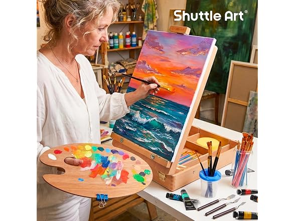 168 Pcs Artist Painting Kit, Deluxe Art