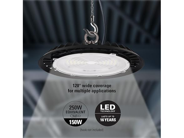 Metalux 11 in. 180W Equivalent 16,000