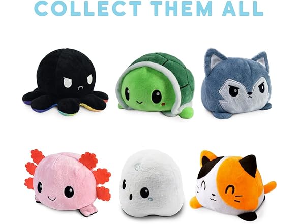 TeeTurtle - The Original Reversible Wolf Plush