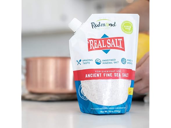 REDMOND Real Sea Salt. 26 Ounce Pouch