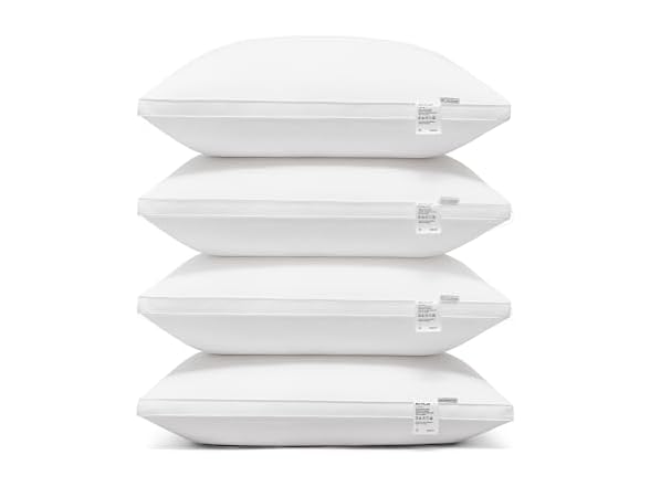 Acanva Cooling King Pillows 4Pk