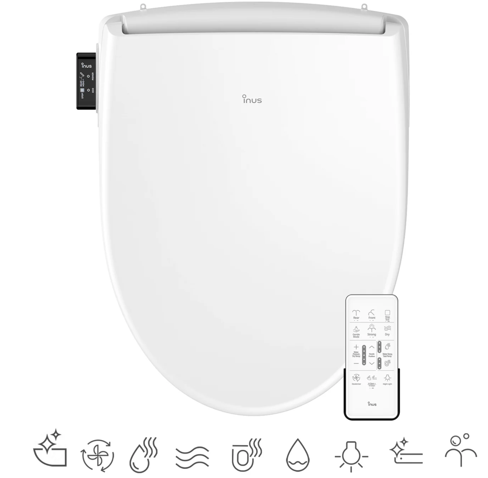 IS-2900 Electronic Bidet - V-Clean+ & Deodorizer - Gallery 9