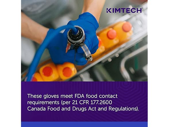 Kimtech Vista Nitrile Gloves XS 200ct Blue