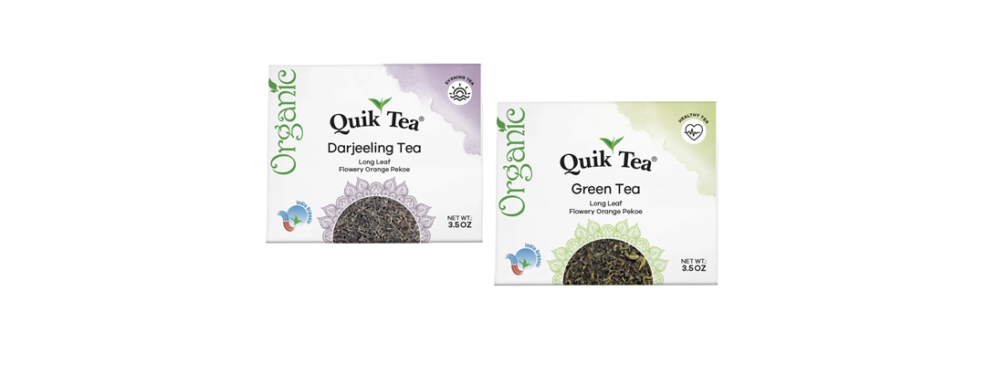 (6pk) QuikTea Organic Long Leaf Tea