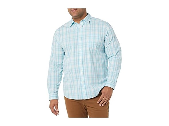 Blue White Medium Plaid