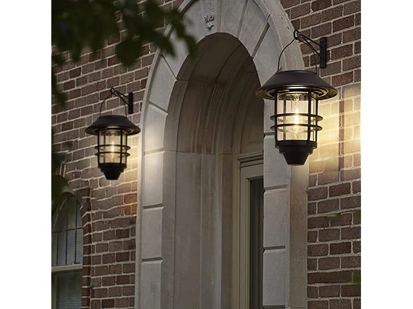 2 Pack Solar Lanterns Outdoor