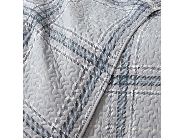 Vilano Plaid Quilt Set