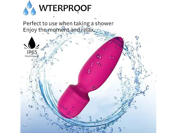 Fuwyiy Mini Massager with 10 Vibration Modes