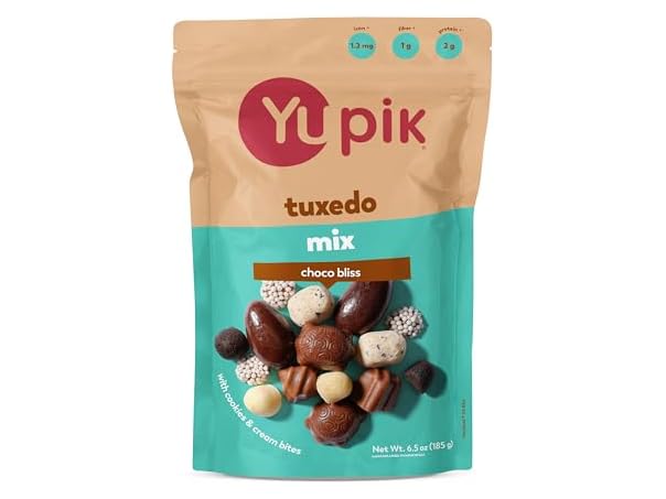 $4.99, Was $7.99, 37% Off! Yupik Tuxedo Mix Chocolatey Bites 6.5oz dealfomo