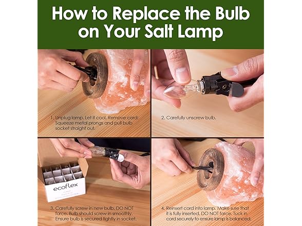 ecoflex 12 15W Watt Himalayan Salt Lamp Bulb